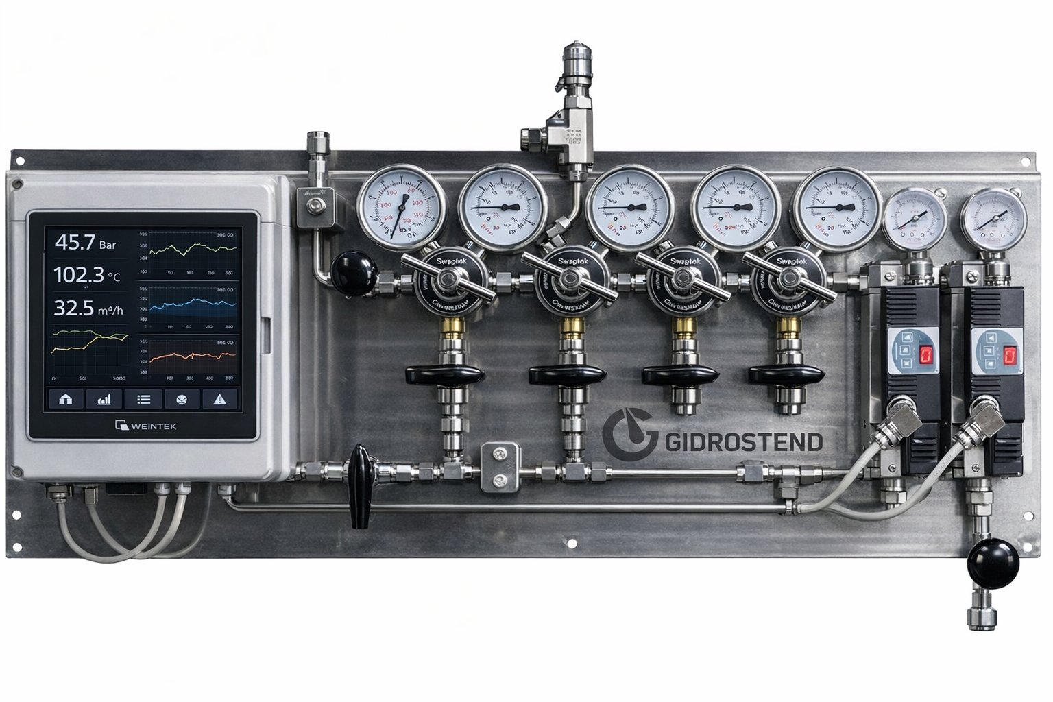 Установка для смешивания газов